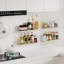 Tablettes flottantes pour ensemble mural de 4 tablettes flottantes en bois de différentes tailles, tablettes murales pour salon, chambre à coucher, salle de bain, cuisine, décor de ferme, bureau