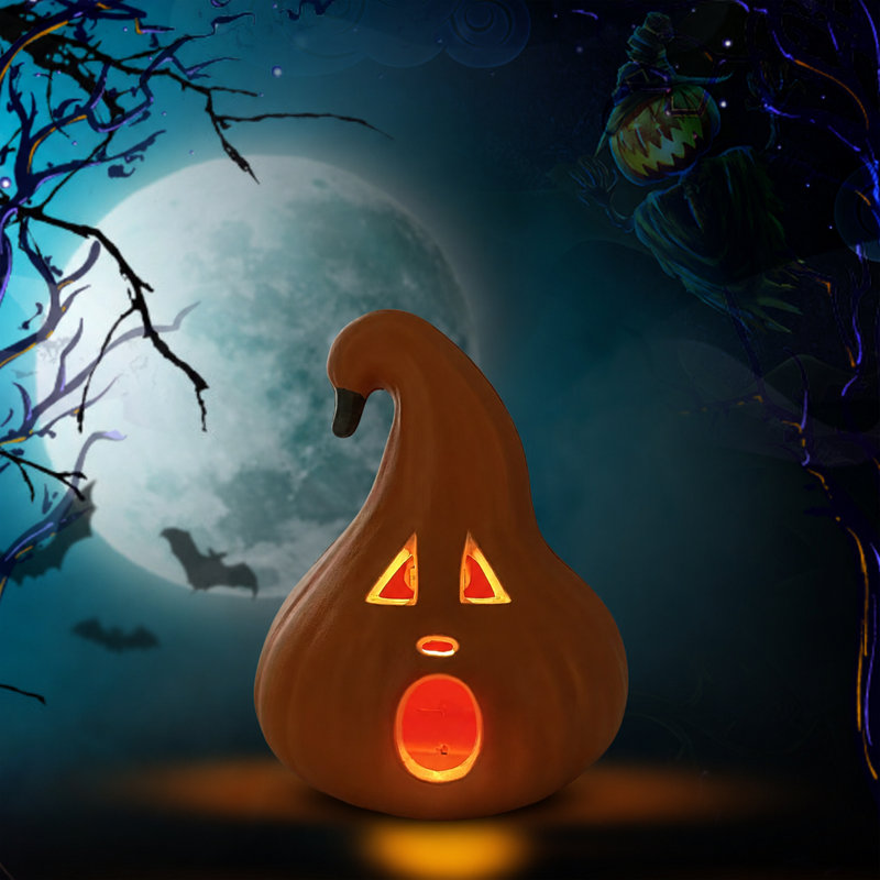 Ghost Face Pumpkin