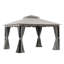Fabric pavillon STOJ - 336cm x 402cm, grey