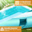 Piscine gonflable en vinyle 1,8 pi x 10,8 pi x 6 pi Textiles Hub