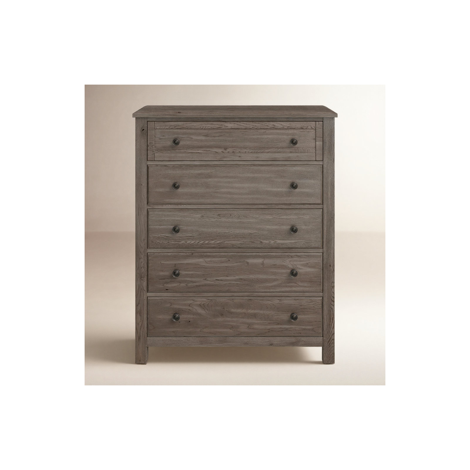 Lewin 5-Drawer Chest, Driftwood Gray
