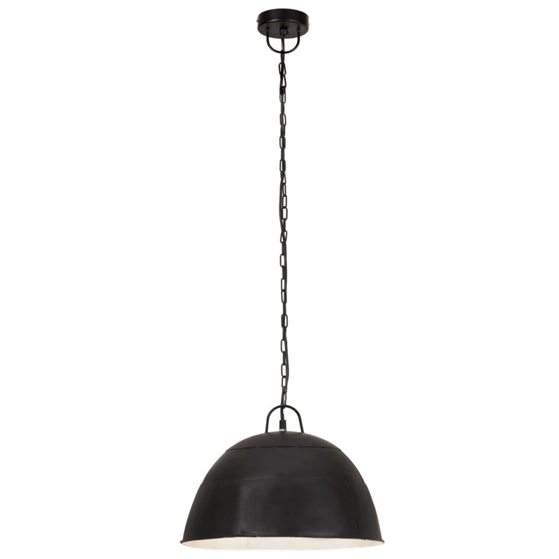 Daniela 1 - Light Single Pendant, 126cm H x 41cm W x 41cm D, Black