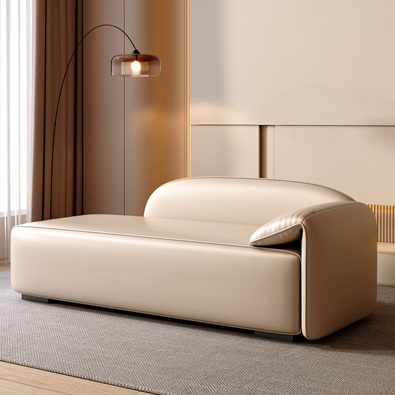 Banc avec revêtement, Beige