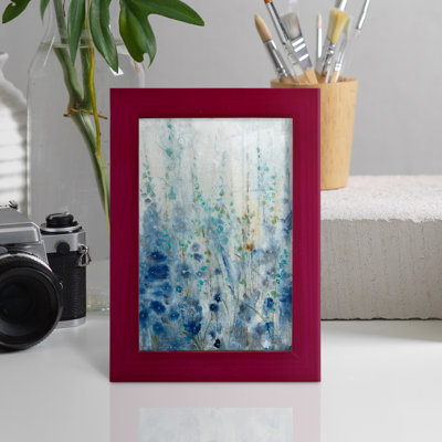 Misty Blooms II - Cadre photo unique, impression