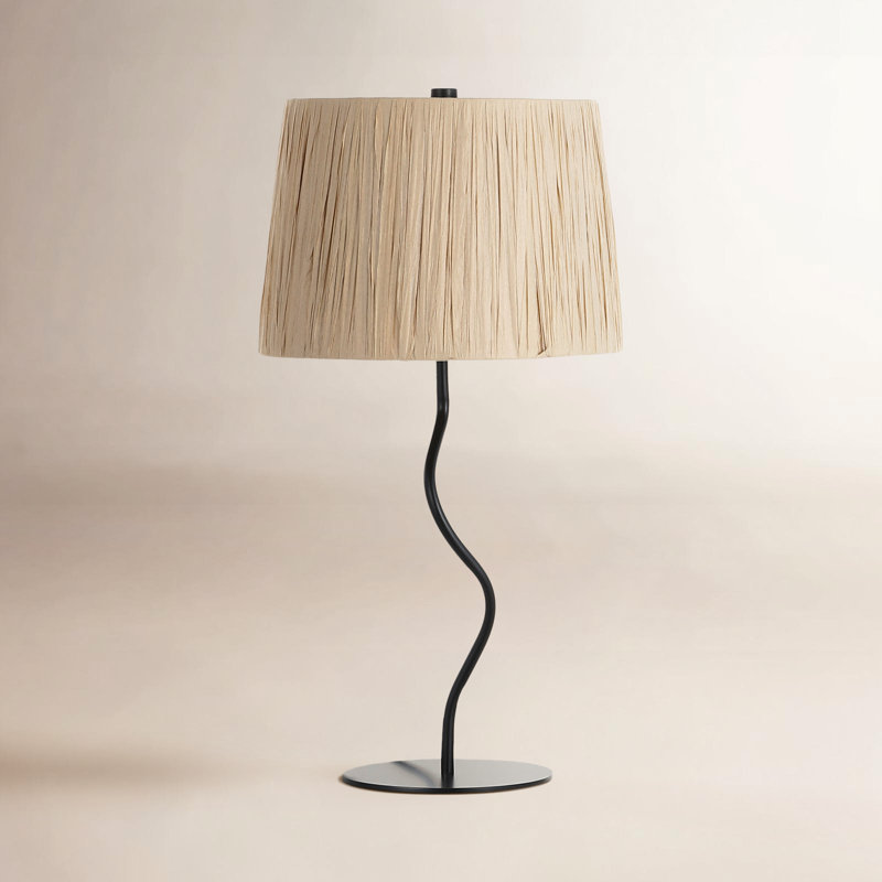 Renata Industrial 1-Light Iron Table Lamp