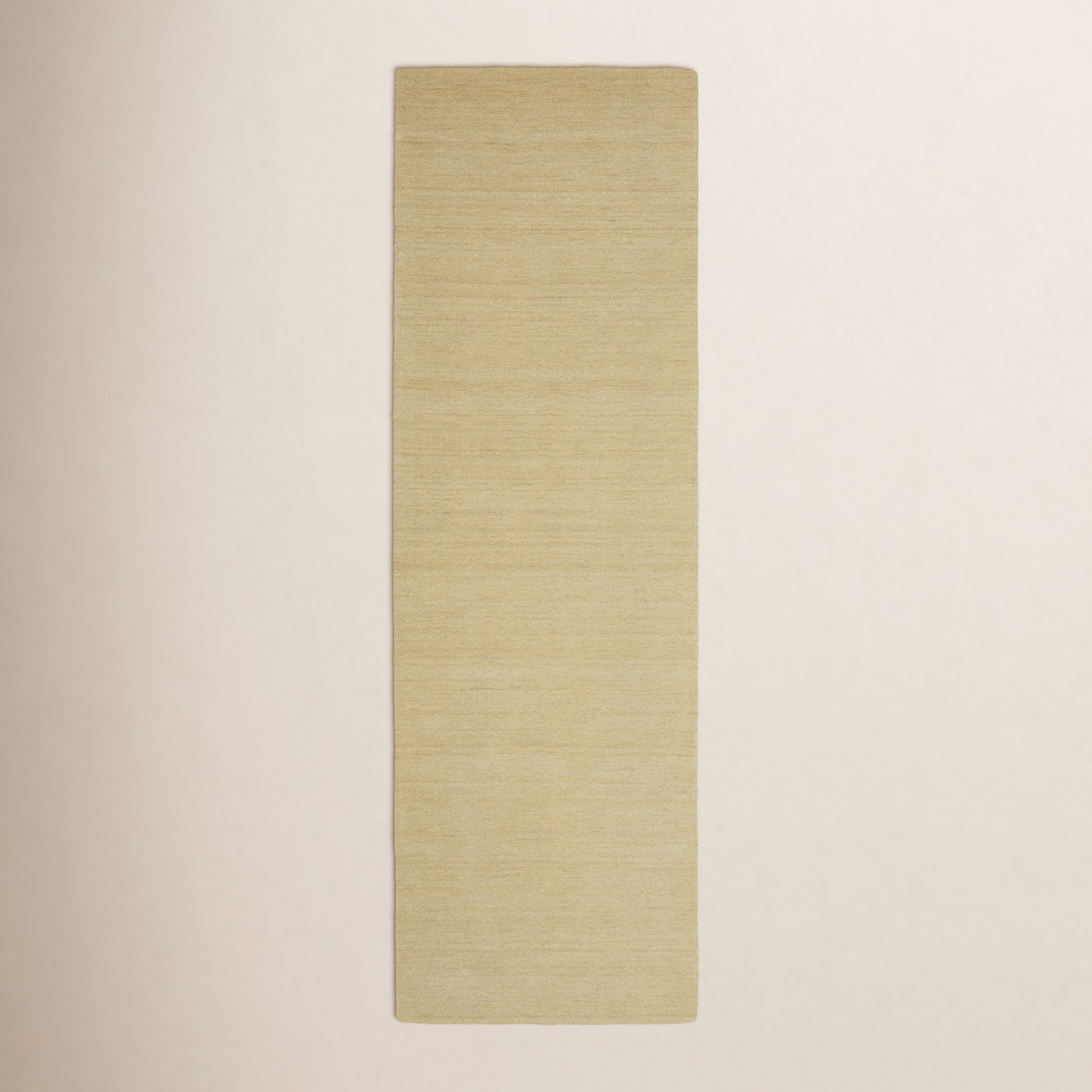Yolandi Beige Hand-Woven Wool Rug, Runner 2'6" x 8'