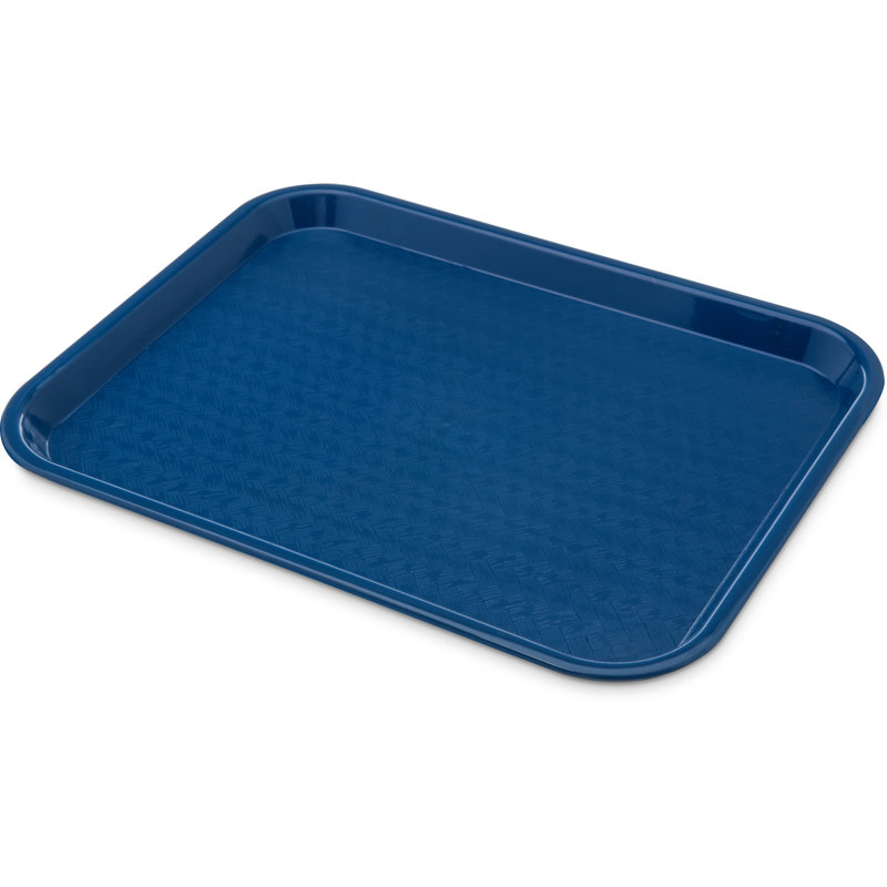 Plateau de service et support en plastique Carlisle Food Service Products, H 10 po x l 14 po, Bleu