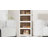 5 Layers Stackable Storage Box with Wheels for Home Living Room Office Wardrobe