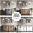 Dark Grey 30" W Bathroom Vanity With 22" D, 28" Mirror & Mutable Storage 30 In. X 22 D Bath 28 Personalized-48304832