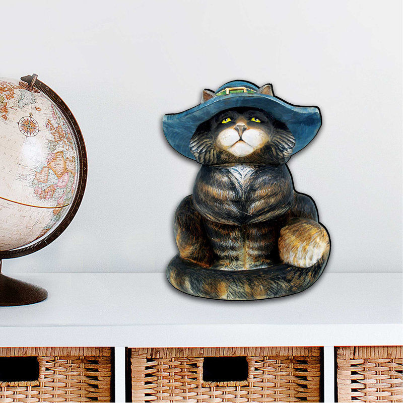 Halloween Cat Decorative Accent