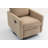 Lumora Revolve Collection Modern Plush Reclining Accent Chair with 360-Degree Rotation