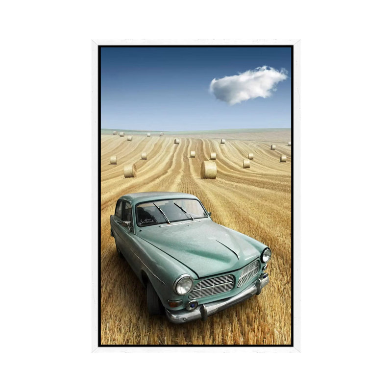 Nowhere To Be Found by Ben Heine - Floater Frame Print on Canvas, White Framed Canvas, 101.6 cm H x 66.04 cm W
