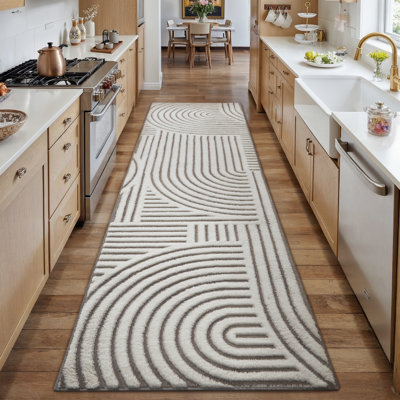 Tapis géométrique moderne pour le salon Rove