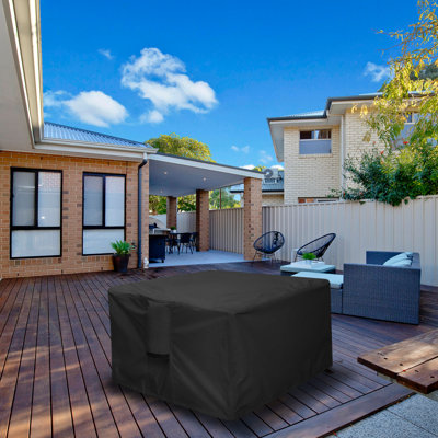 Waterproof Heavy Duty Square Patio Fire Pit Table Cover by Arlmont & Co.
