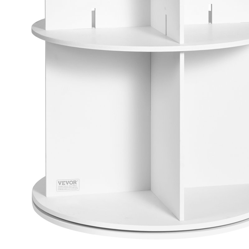 6 Tiers Rotating Shoe Rack Tower, 360°Spinning Shoe Display, Revolving Shoe Rack Storage Round Carousel, Lazy Susan Shoe Rack Organizer, Ideal for Bedroom, Living Room, Entryway, White