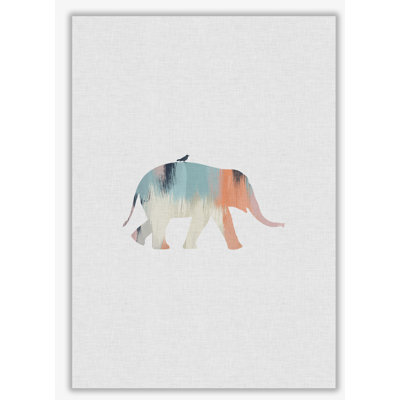 Pastel Elephant - Print