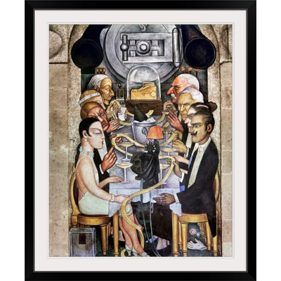 «Rivera: Banquet, 1928» par Diego Rivera, reproduction d'art