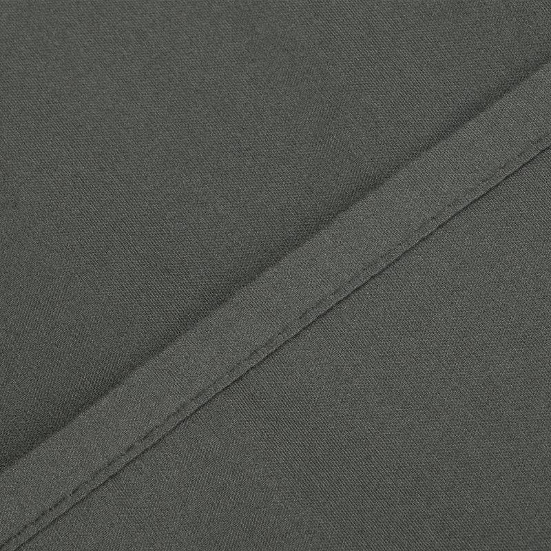 4PC 1800 Series Soft Microfiber Sheet Set, Dark Gray, Full Sheet Set with 2 Pillowcases