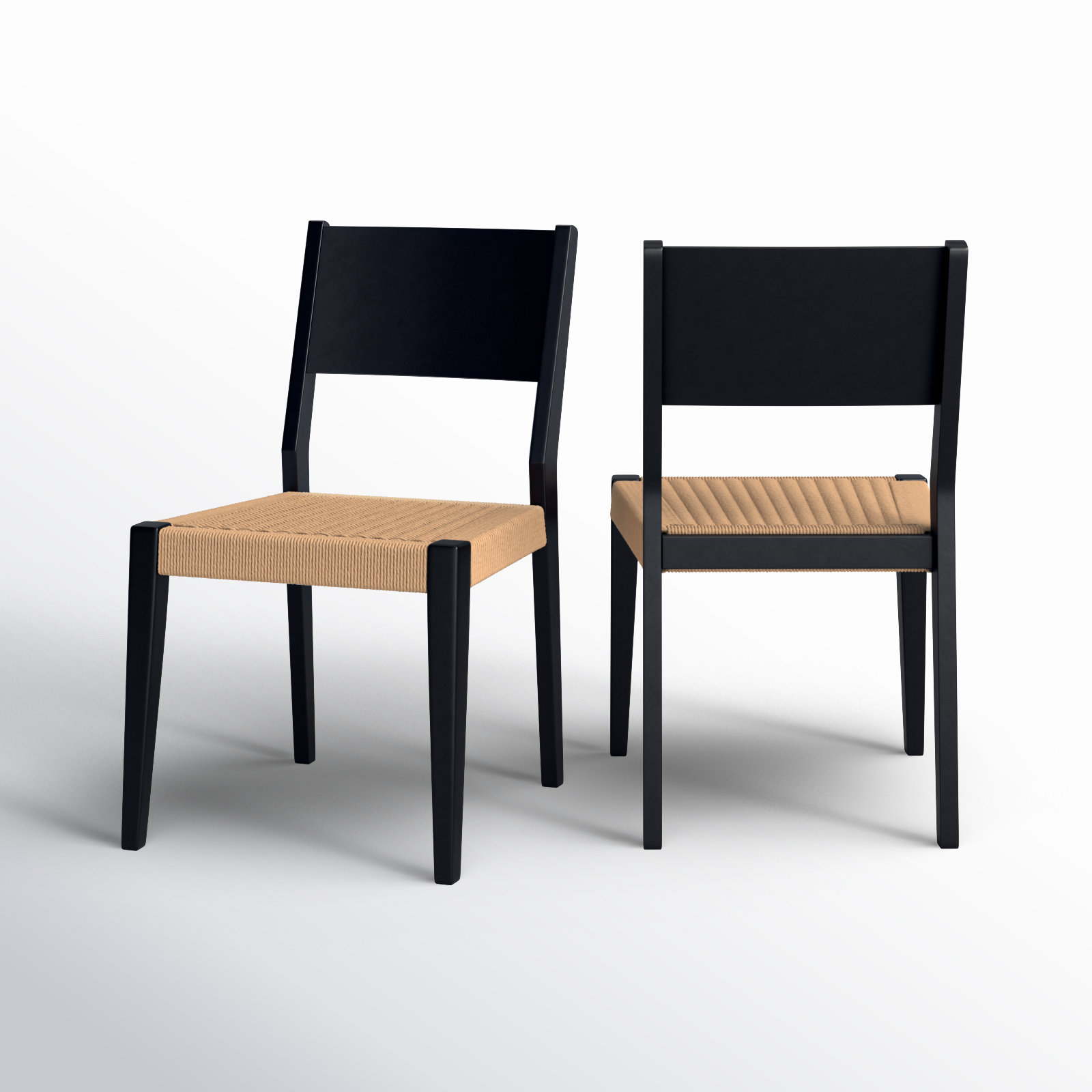 Corrine Dining Chair, Black