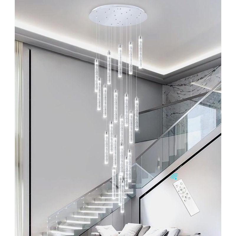 Lustres en cristal 20 lumières, Argent
