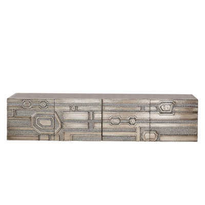 Abstract Block Cabinet-Nickel