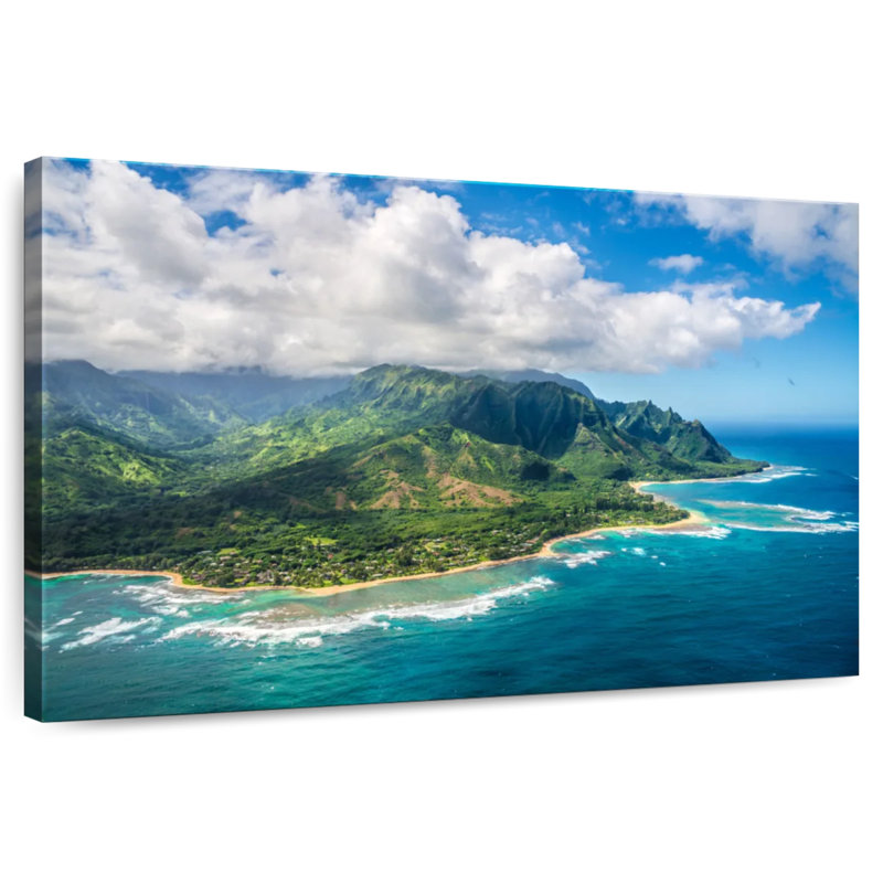 Gillard Northwest Kauai, H 30 po x l 45 po