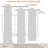 100% Blackout Curtains Linen Textured Solid Thermal Insulated Curtains & Drapes For Living Room Bedroom (50" Wide, Set Of 2)-558668424-558668438