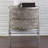 Crinkle Bedside Chest-Nickel/Antique Nickel
