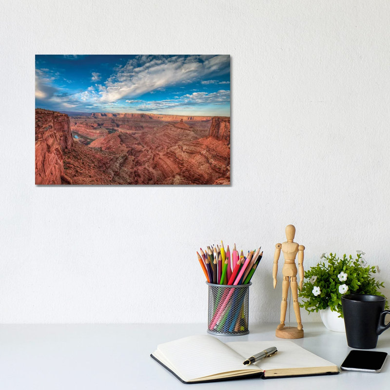 Layered Beauty by Bill Sherrell - Wrapped Canvas Print, 20.32 cm H x 30.48 cm W