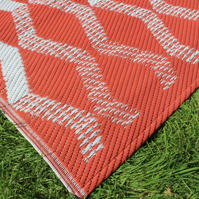 Rico Outdoor Rectangle 120 cm x 170 cm Geometric Indoor / Outdoor Area Rug