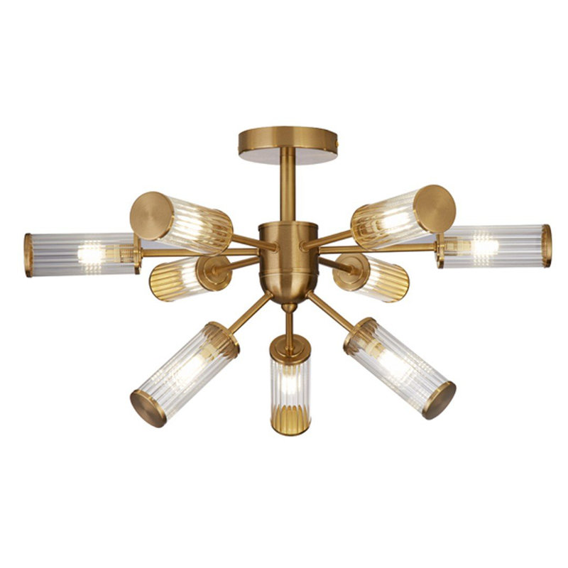 Athenna Glass Semi Flush Mount