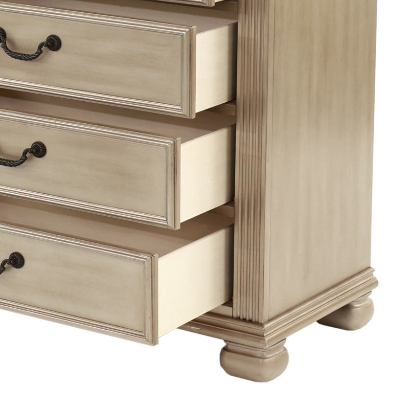 Commode 5 tiroirs Kidron l 35,6 po