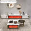 Foyer en bois manufacturé autoportant-118500208
