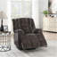 Fauteuil inclinable électrique Brown Power Lift avec chauffage et massage