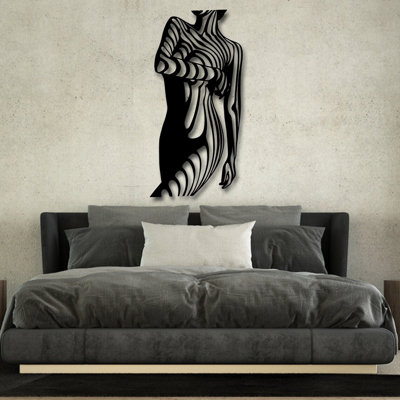 Nude Sexy Body,Metal Wall Art,Home Erotic Wall Art,Nude Wall Decor, Above Wall Decor,Classic Nude Art,Bedroom Wall Decor,3D Decor