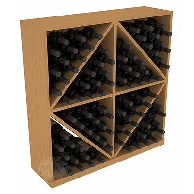 Karnes 96 Bottle Floor Wine Bottle Rack