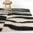 Mobius Charcoal Abstract Shag Area Rug-656625916