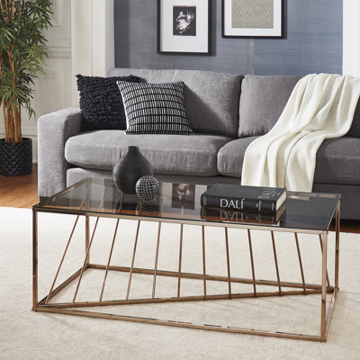 Ayalisse Glass Top Coffee Table