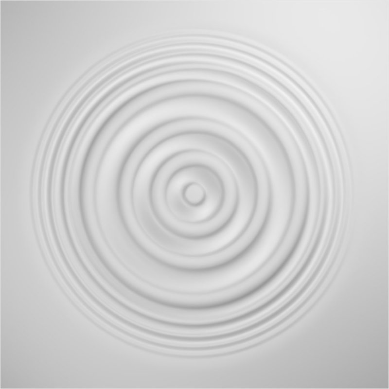 19 5/8"W X 19 5/8"H Shallows Endurawall Decorative 3D Wall Panel Covers 53.49 Sq. Ft. (20/PK)