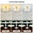4-Light Gold Sputnik Semi Flush Mount Ceiling Light With White Glass Shades-248805790
