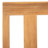 Melrose Teak Wood Premium All-Weather Wicker Outdoor Dining Side Chair with Cushion-1292874473