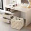 Repose-pieds de maquillage en velours Modern-1162810797