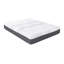 Matelas moelleux à ressorts ensachés, matelas hybride en mousse viscoélastique infusée de gel vert