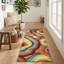 Dearron Geometric Shapes Area Rug-1324478890