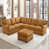 Brown Faux Leather is out of stock