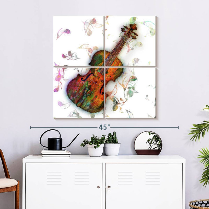 Abarca Violin Lessons, 32" H x 32" W