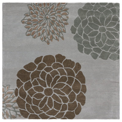 Soho Hand Tufted Wool Floral Rug