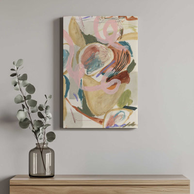 Unraveled Pulse II by Melissa Wang Canvas Art Print