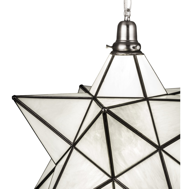 Luminaire suspendu à 1 lumière DEL Moravian