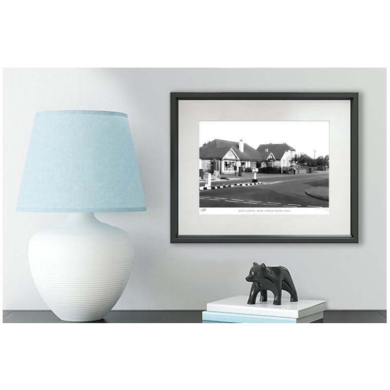 Rose Green, Rose Green Road C1965 by Francis Frith - Single Picture Frame Print, 40cm H x 50cm W x 2.3cm D